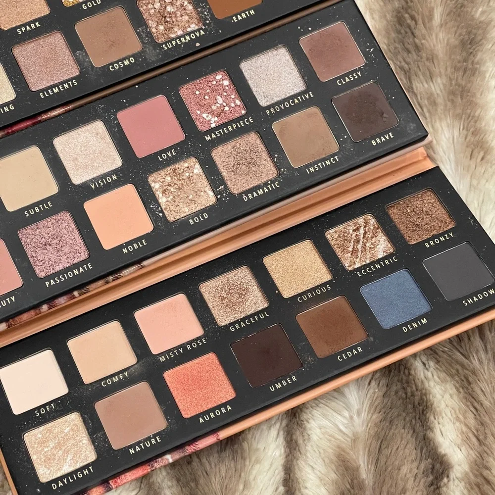 Catrice Pro Slim Eyeshadow Palettes Next-Gen Nudes Peach Origin Neon Earth